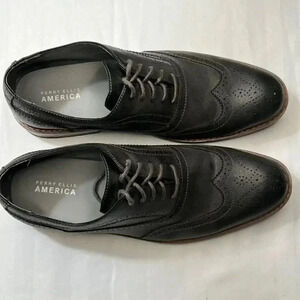 Perry Ellis gray bucks/shoes size 11 1/2
